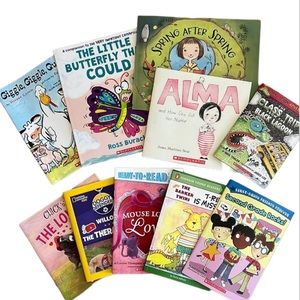 CHILDRENS STORY BOOKS BUNDLE OF 10 LEVEL 1, 2, & 3 READER STORYTIME GRADES 1-3